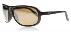 Maui Jim Breakers Sunglasses Matte Tortoise / Bronze H288 Polariserade 64mm