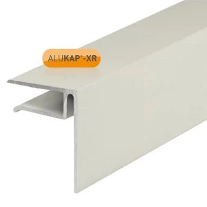Alukap-XR 10mm End Stop Bar 3m White