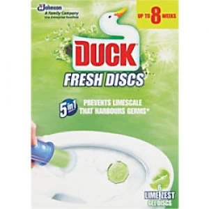 Duck Toilet Gel Discs Fresh 36ml Pack of 6