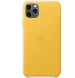 Apple iPhone 11 Pro Max Lather Case Meyer Lemon