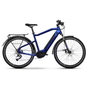 Haibike Haibike Trekking 4 High 2022 Electric Hybrid Bike - Blue