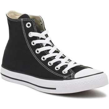 Converse All Star Hi Womens Black Trainers womens Shoes (High-top Trainers) in Black