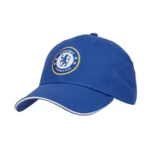 Chelsea FC Unisex Adult Core Baseball Cap (One Size) (Royal Blue)