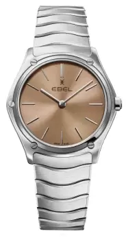 EBEL 1216564 Sport Classic Grande 33mm Pastel Praline Watch