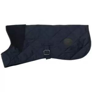 Barbour Quilted Dog Coat Navy XS