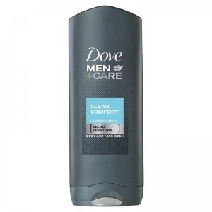Dove Men+ Care Clean Comfort Body & Face Wash 250ml