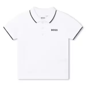 Boss Boss Small Logo Polo Infant Boys - White