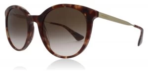 Prada PR17SS Sunglasses Spotted Brown / Pink UE00A6 53mm
