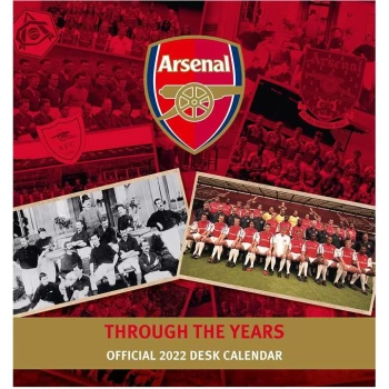Grange Team Desk Calendar - Arsenal