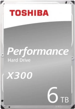 Toshiba X300 Hard Drive 6TB SATA 6Gb/ s