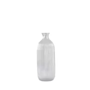 30cm Clear Glass Vase