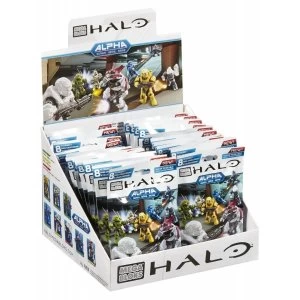 Mega Bloks Halo Micro Action Figure Alpha Series 24 Packs
