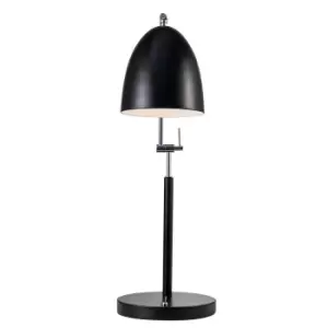 Alexander Dome Table Lamp Black, E27