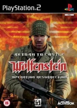 Return to Castle Wolfenstein Operation Resurrection PS2 Game