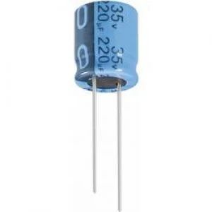 Electrolytic capacitor Radial lead 2mm 47 uF 35