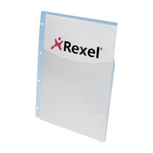 Rexel Nyrex A4 Heavy Duty Extra Capacity Pockets Clear - 1 x Pack of 5 Pockets