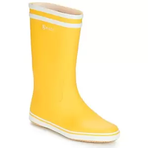 Aigle MALOUINE BT womens Wellington Boots in Yellow,4,5,5.5,6.5,7.5