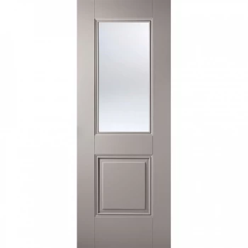 LPD Arnhem Grey Primed Glazed Internal Door - 1981mm x 838mm (78 inch x 33 inch)