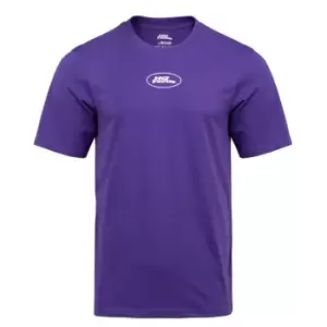 No Fear Graphic T Shirt Mens - Purple