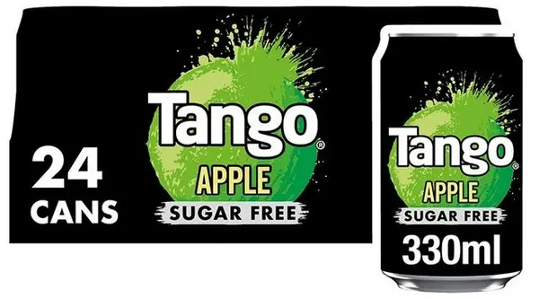 Tango Apple Sugar Free 330ml Cans 24 Pack