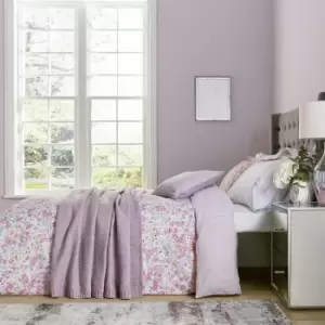 Katie Piper Cotton Calm Daisy Lilac Pink Bedding Set -Single