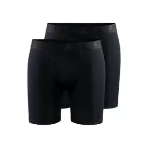 Craft Mens Core Dry Boxer Shorts (Pack of 2) (XXL) (Black)