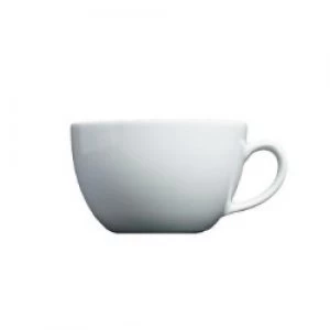 Genware Bowl Shape Cup White 20 cl7oz Pack 6