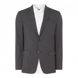 Calvin Klein Wool Suit Blazer - Steel 024
