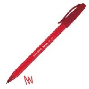 Paper Mate InkJoy 100 CAP Ball Pen Medium Tip Red Pack 50 56043NR