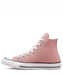 Converse Chuck Taylor All Star Hi-Tops - Pink, Size 4, Women