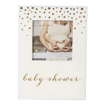 4" x 4" - Bambino Paperwrap Photo Frame Baby Shower