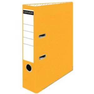 Value A4 Lever Arch File with 70mm Spine - Yellow (10 Pack)