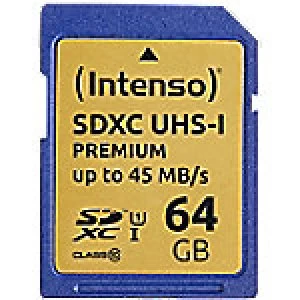 Intenso 64GB SDHC Memory Card