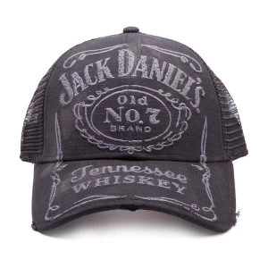 Jack Daniel'S - Old No. 7 Brand Logo (Embroidered) Unisex One Size Cap - Black