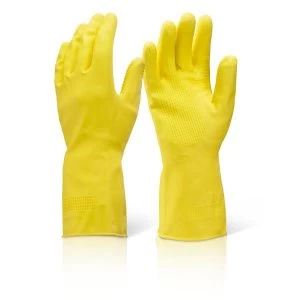 Click2000 Household Heavy Weight Medium Yellow Ref HHHWM Pack of 10 Up