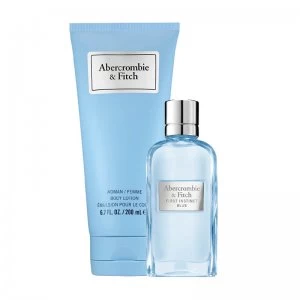 Abercrombie & Fitch First Instinct Blue Gift Set 50ml Eau de Parfum + 200ml Body Lotion