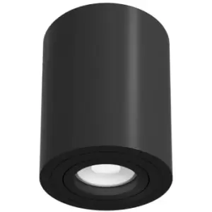 Alfa Surface Mounted Ceiling Downlight Black, 1 Light, GU10