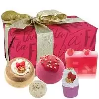 Bomb Cosmetics Fa La La Festive Bath Bombs & Soaps Gift Set