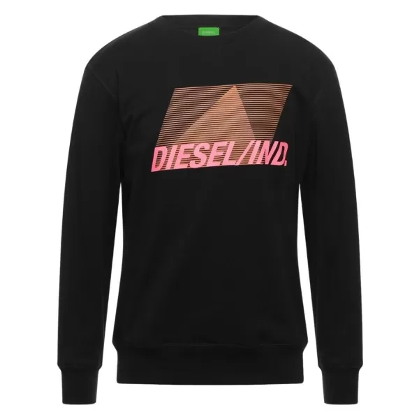 Diesel 00S0ER-0BDAM-900 mens Sweatshirt in Black. Sizes available:S,M,L,XL