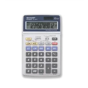 Original Sharp BatterySolar Power Desktop Calculator 12 Digit