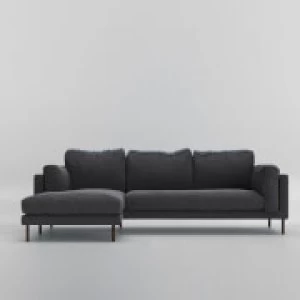 Swoon Munich Smart Wool Corner Sofa - Left Hand Side - Corner Sofa - Anthracite
