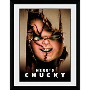 Chucky - Here's Chucky Collector Print