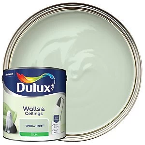 Dulux Walls & Ceilings Willow Tree Silk Emulsion Paint 2.5L