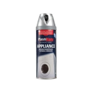 PlastiKote Twist & Spray Appliance Enamel Gloss White 400ml