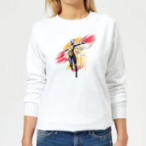 Ant-Man And The Wasp Brushed Womens Sweatshirt - White - L
