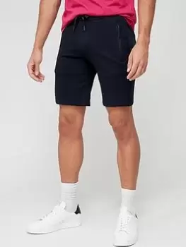 Armani Exchange Zip Pocket Jersey Shorts - Navy, Size L, Men
