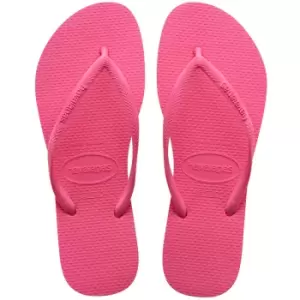Havaianas Womens Slim Flip Flop Ciber Pink 39/40 (UK 6-7)