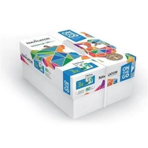 Navigator A4 On The Go Paper 80gsm 1500 Sheets White