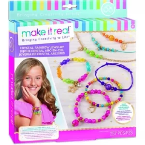 Make It Real Crystal Rainbow Jewellery Activity Set