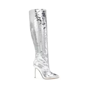 Steve Madden Dignify Boots - Silver